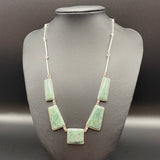 Necklace & Earring Set- Abstract Verde